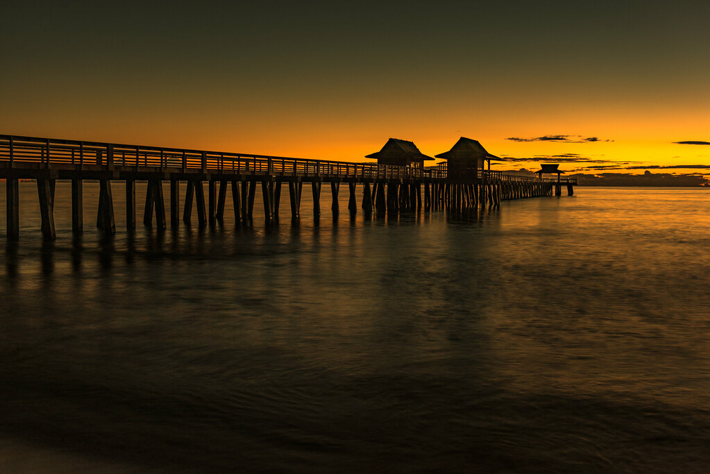Naples Florida Pier Sunset